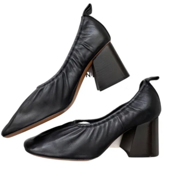 Celine Black Leather Ballerina Pumps.. condition good - Picture 7 of 7